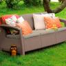 Комплект мебели Corfu Russia Love Seat Max (3х мест.диван), капучино в Москве и РФ