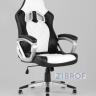 Игровое кресло компьютерное TopChairs Continental белое геймерское в Москве и РФ