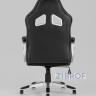 Игровое кресло компьютерное TopChairs Continental белое геймерское в Москве и РФ