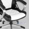 Игровое кресло компьютерное TopChairs Continental белое геймерское в Москве и РФ