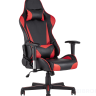 Игровое кресло компьютерное TopChairs Racer черно-красное геймерское в Москве и РФ