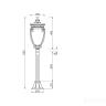 Ландшафтный светильник Outdoor O414FL-01GB1 в Москве и РФ