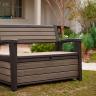 Сундук-скамья HUDSON STORAGE BENCH, коричневый в Москве и РФ