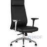 для руководителя TopChairs Armor офисное черное обивка экокожа крестовина металл в Москве и РФ