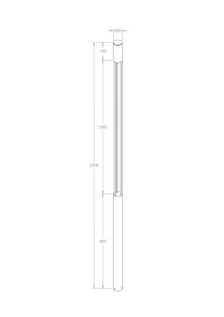 Садово-парковый светильник Outdoor O427FL-L30GF3K в Москве и РФ