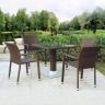 Комплект плетеной мебели T606SWT/A2001B-W53 Brown 4Pcs в Москве и РФ