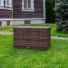 Сундук для хранения KARL 120 c колесиками коричневый в Москве и РФ