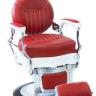 Кресло для барбершопа 0154 Red/white в Москве и РФ