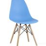 Стул Eames DSW голубой, литой полипропилен, стальной каркас, массив бука, 4 шт. в Москве и РФ