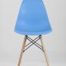 Стул Eames DSW голубой, литой полипропилен, стальной каркас, массив бука, 4 шт. в Москве и РФ