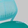 Компьютерное кресло детское Анна бирюзовый обивка сетка текстиль спинка пластик крестовина металл пластик механизм р в Москве и РФ