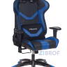 Игровое кресло Кресло игровое Бюрократ CH-772N/BL+BLUE две подушки черный/синий искусственная кожа (пластик чер в Москве и РФ