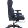 Игровое кресло Кресло игровое Бюрократ CH-772N/BL+BLUE две подушки черный/синий искусственная кожа (пластик чер в Москве и РФ