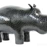 Пуф Бегемот Caiman Black Shine в Москве и РФ