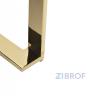 Тумбочка Golden Prism коричневая/золото в Москве и РФ