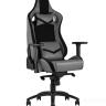 компьютерное TopChairs Racer Premium серое геймерское в Москве и РФ