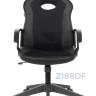 компьютерное игровое Бюрократ VIKING-11/BLACK черный обивка экокожа/ткань крестовина пластик в Москве и РФ