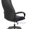 Кресло игровое Бюрократ VIKING-8N/BL-BLUE черный/синий искусственная кожа геймерское в Москве и РФ