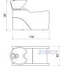 Мойка парикмахерская FLATIRON E 1P в Москве и РФ