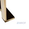 Стол журнальный низкий Golden Prism коричневый/золото в Москве и РФ