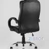 Компьютерное кресло TopChairs Atlant офисное черное обивка экокожа, механизм качания Top Gun пятилучье в Москве и РФ