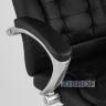 Компьютерное кресло TopChairs Control офисное черное обивка экокожа, механизм качания Top Gun в Москве и РФ