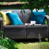 Комплект мебели Corfu Love Seat (2х мест.диван), коричневый в Москве и РФ