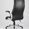 Компьютерное кресло TopChairs Force офисное черное, обивка из экокожи в Москве и РФ