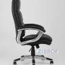 TopChairs Power офисное черное, обивка из экокожи, механизм регулировки Top Gun в Москве и РФ