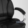 TopChairs President офисное черное в обивке из экокожи, механизм качания и регулировки Top Gun в Москве и РФ