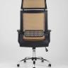 Компьютерное кресло TopChairs Style офисное оранжевое в обивке с сеткой, регулировка по высоте и механизм качания To в Москве и РФ