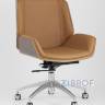 Кресло офисное TopChairs Crown коричневое в Москве и РФ