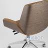 Кресло офисное TopChairs Crown коричневое в Москве и РФ