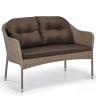 Плетеный диван S54B-W56 Light brown в Москве и РФ