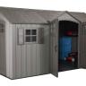 Сарай пластиковый WoodLook 15*8 DD в Москве и РФ