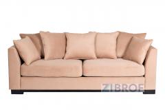 Диван Roberto трехместный раскладной бежевый