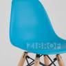 Комплект мебели детский стол белый Eames и 2 голубых стульчика в Москве и РФ