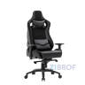 Игровое кресло компьютерное TopChairs Racer Premium черное геймерское в Москве и РФ
