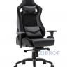 Игровое кресло компьютерное TopChairs Racer Premium черное геймерское в Москве и РФ