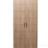 GD-10013/2-3 Шкаф Alto двухд c полками, цвет дуб Урбан Кофейный, фасад глухой 100*57*228.5см в Москве и РФ