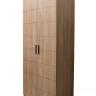 GD-10013/2-3 Шкаф Alto двухд c полками, цвет дуб Урбан Кофейный, фасад глухой 100*57*228.5см в Москве и РФ