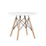 Стол Eames DSW детский белый, ножки массив бука в Москве и РФ