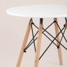 Стол Eames DSW детский белый, ножки массив бука в Москве и РФ