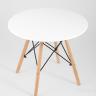 Стол Eames DSW детский белый, ножки массив бука в Москве и РФ