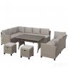 Комплект плетеной мебели AFM-370B Beige в Москве и РФ