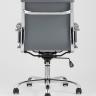 Компьютерное кресло TopChairs City S офисное серое, обивка экокожа, механизм качания и регулировки по высоте в Москве и РФ