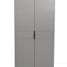GD-10013/2-6 Шкаф Alto двухд с полками, цвет серый Кобальт, фасад глухой 100*57*228.5см в Москве и РФ