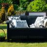 Комплект мебели Corfu Russia Love Seat (2х мест.диван), графит в Москве и РФ