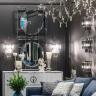 Комод Garda Decor белый с хром в Москве и РФ
